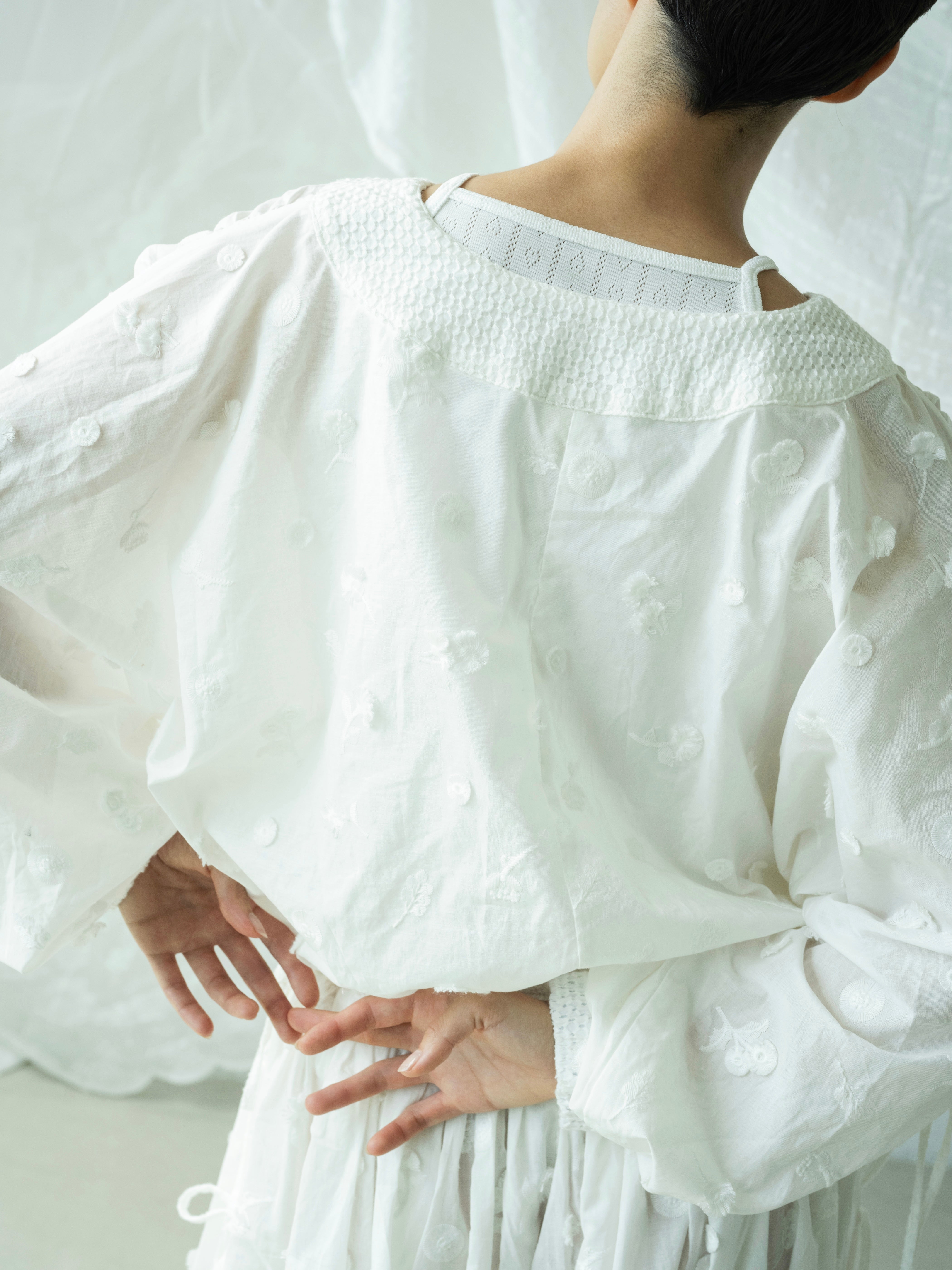 COTTON LACE TOPS