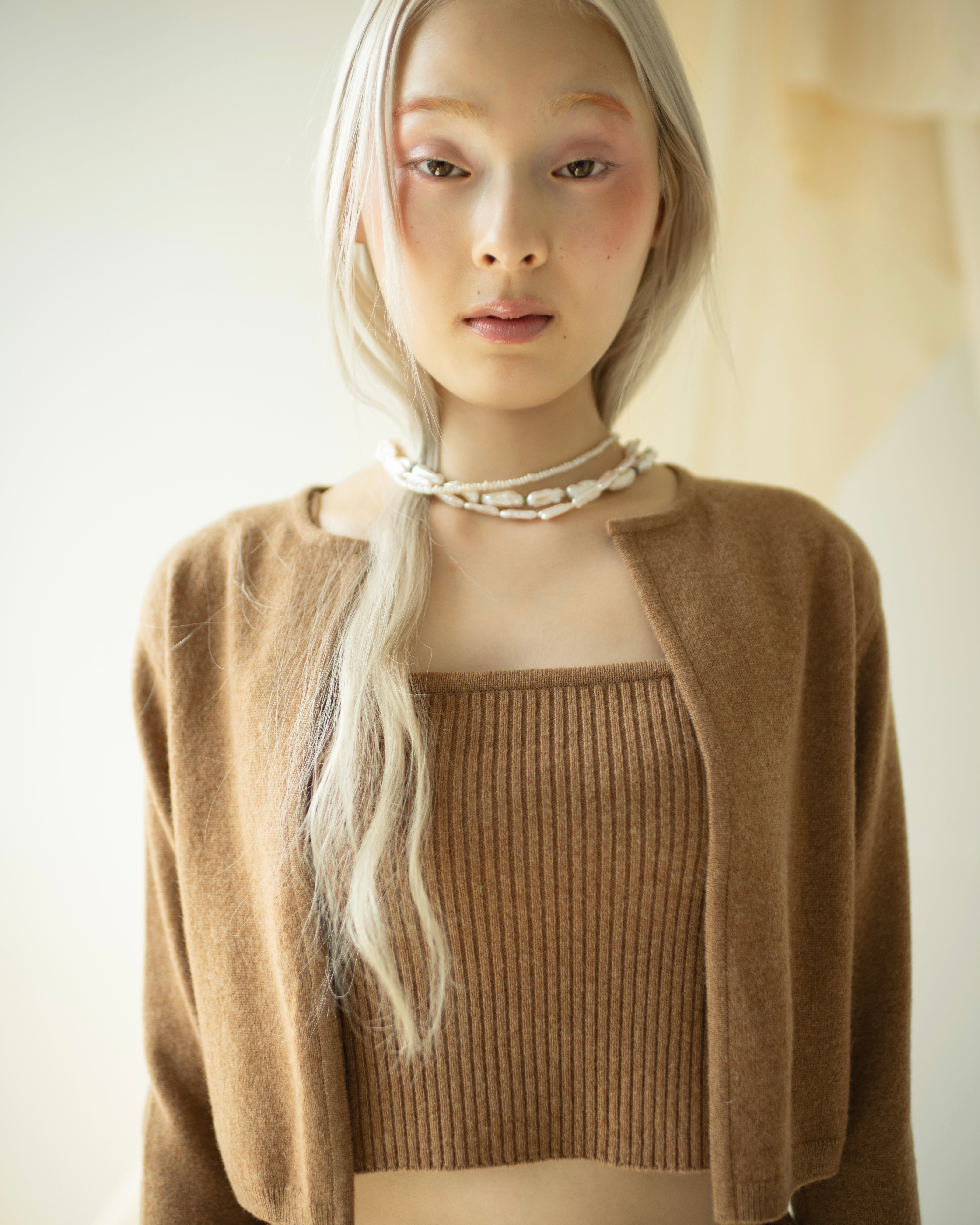 CASHMERE BUSTIER