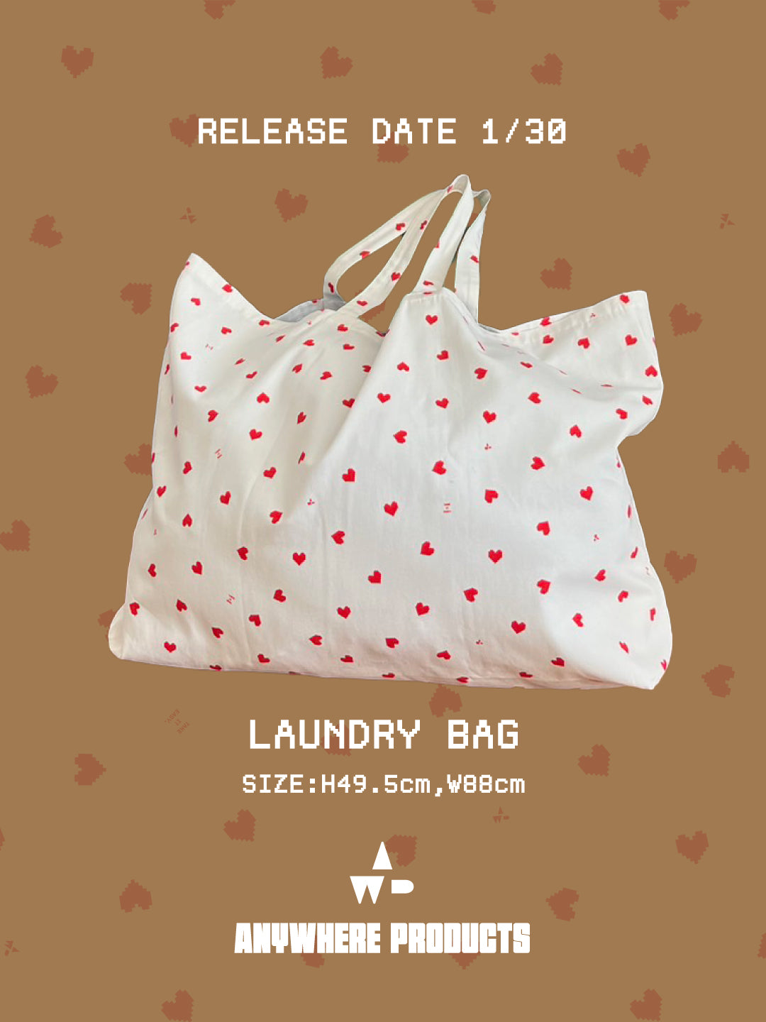 LAUNDRY BAG SIZE:XL