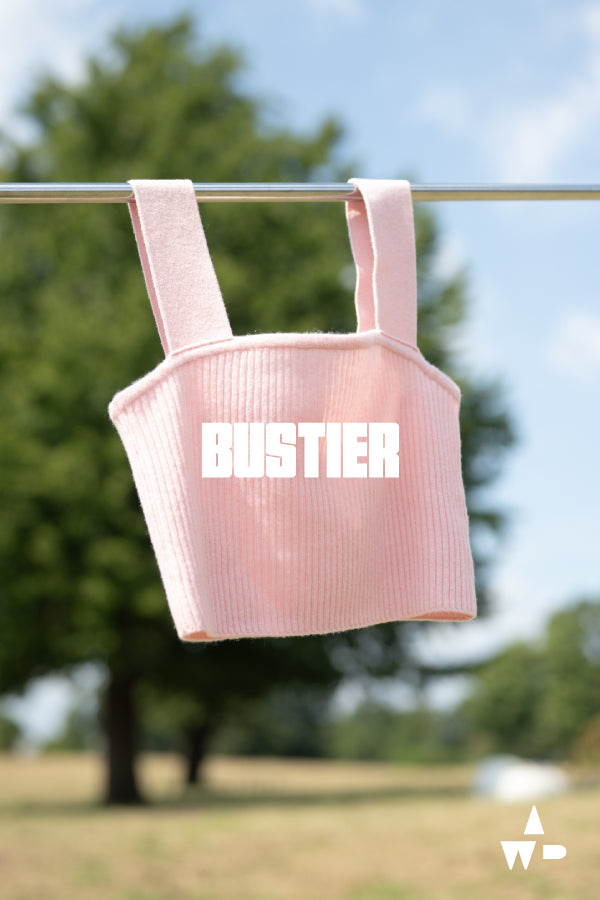 CASHMERE BUSTIER