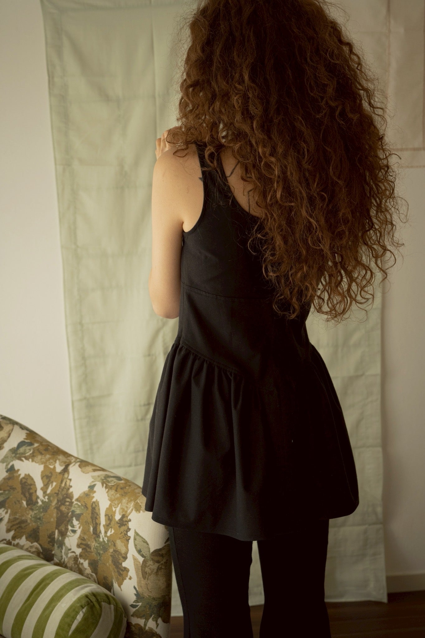 FLARE MINI DRESS