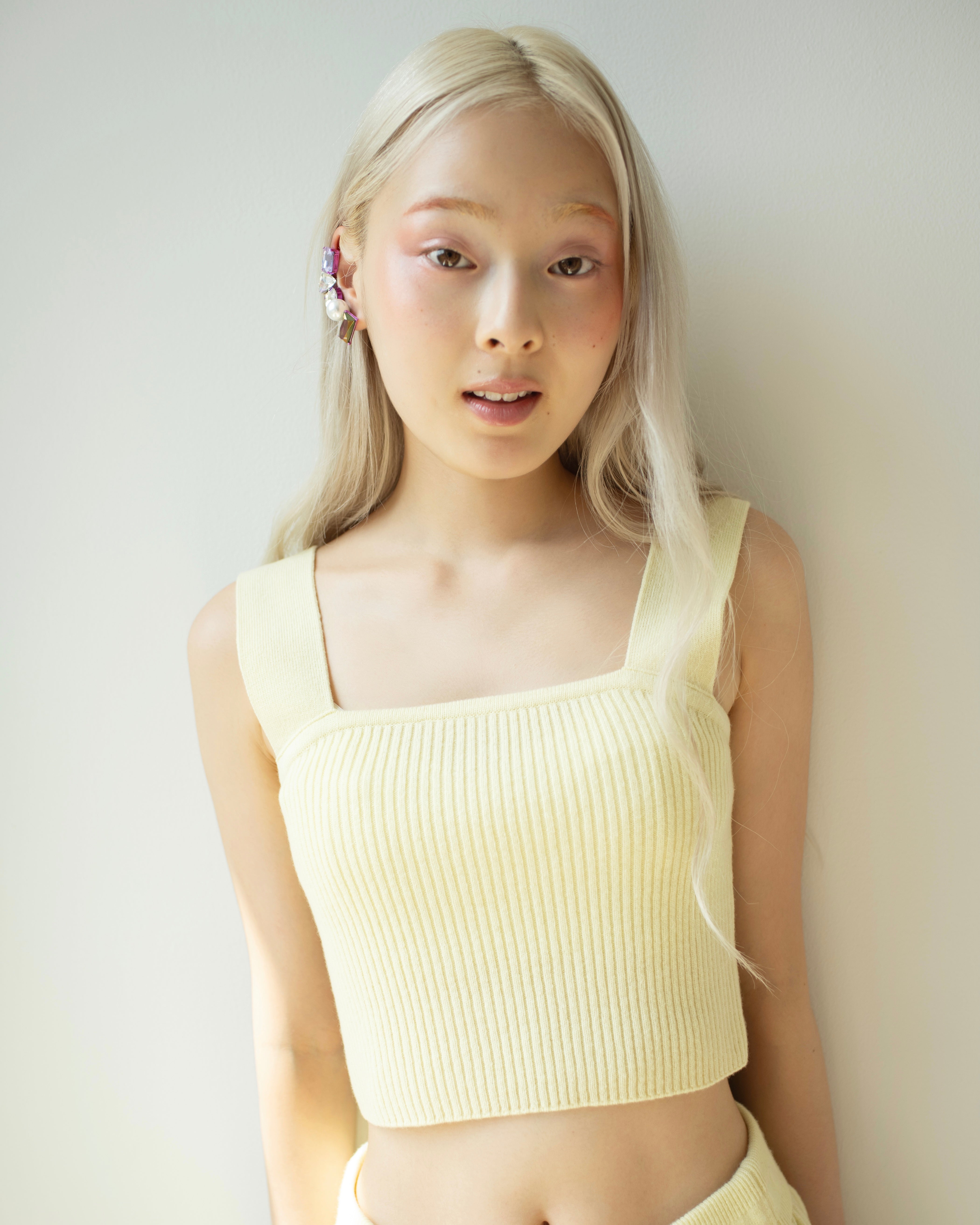CASHMERE BUSTIER