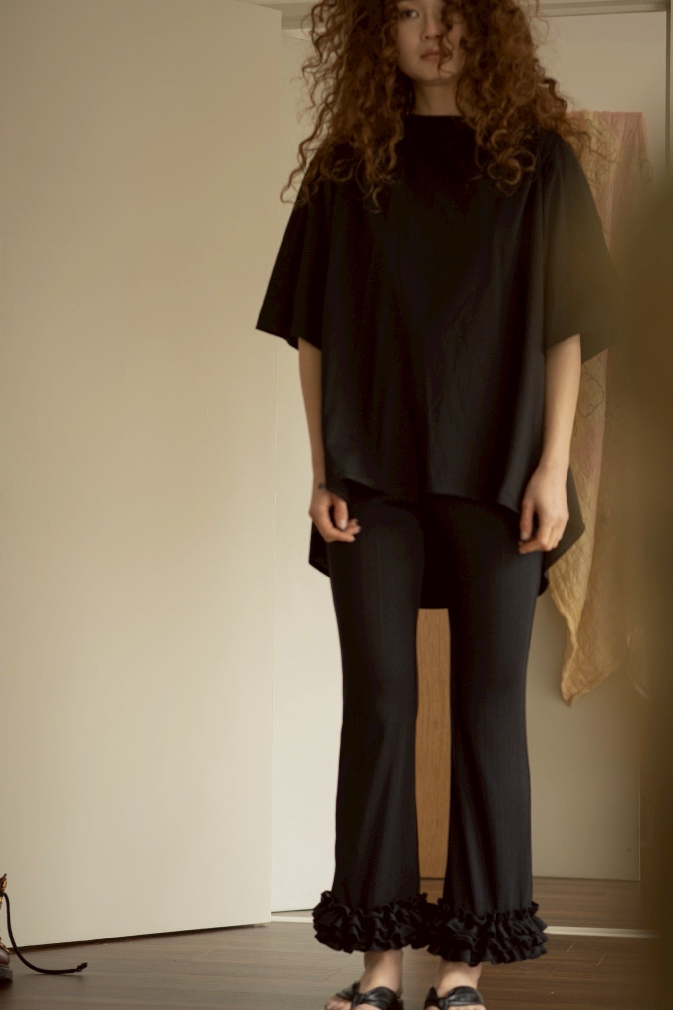 HEART FRILL LEGGINGS