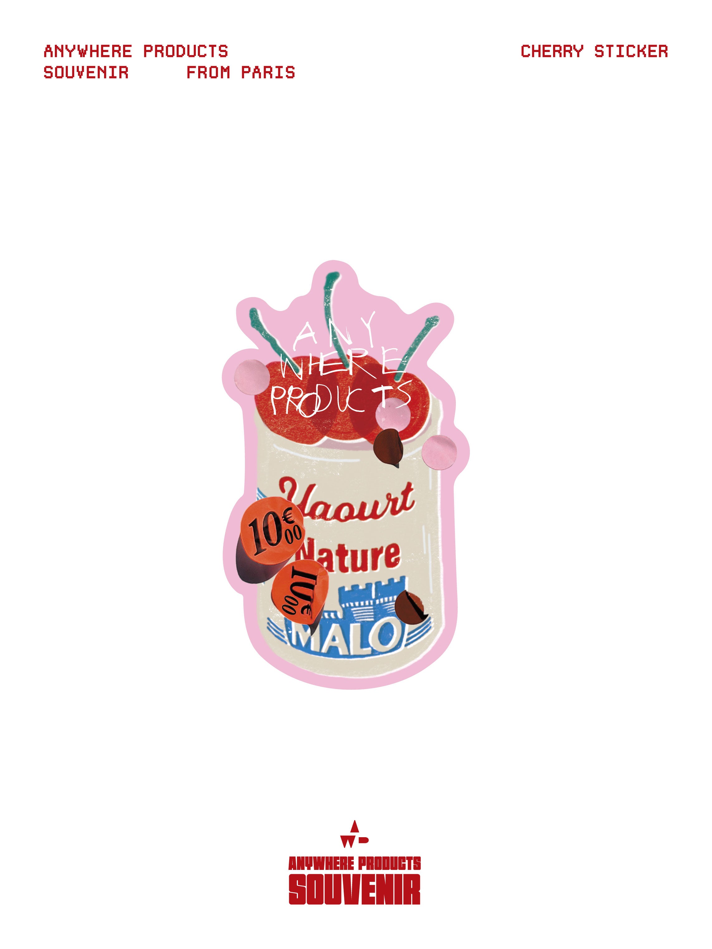 SOUVENIR STICKER SET