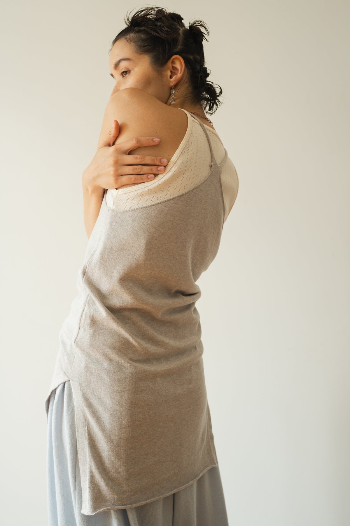 COTTON CASHMERE CAMISOLE
