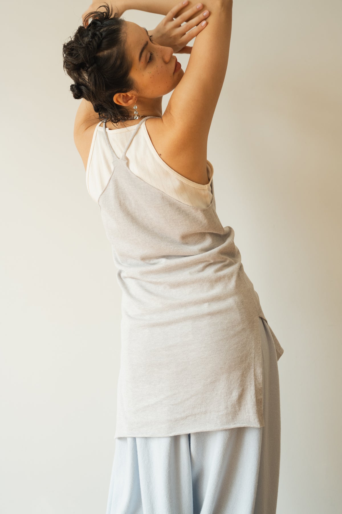 COTTON CASHMERE CAMISOLE